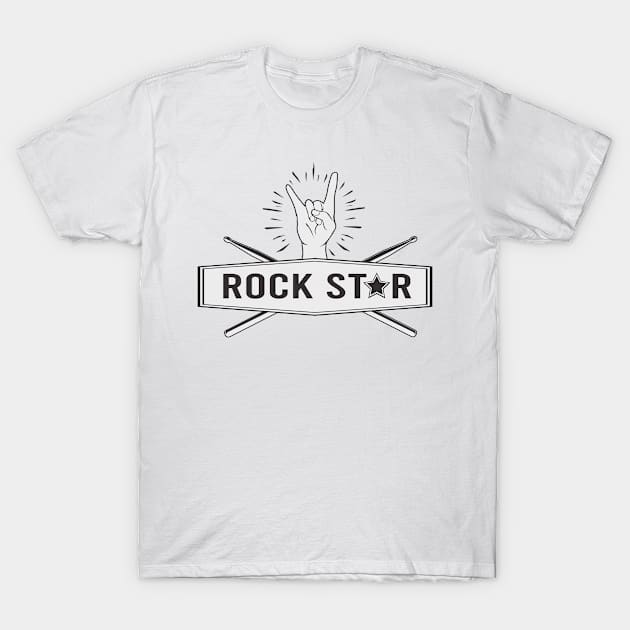 Rock Star T-Shirt by STL Project